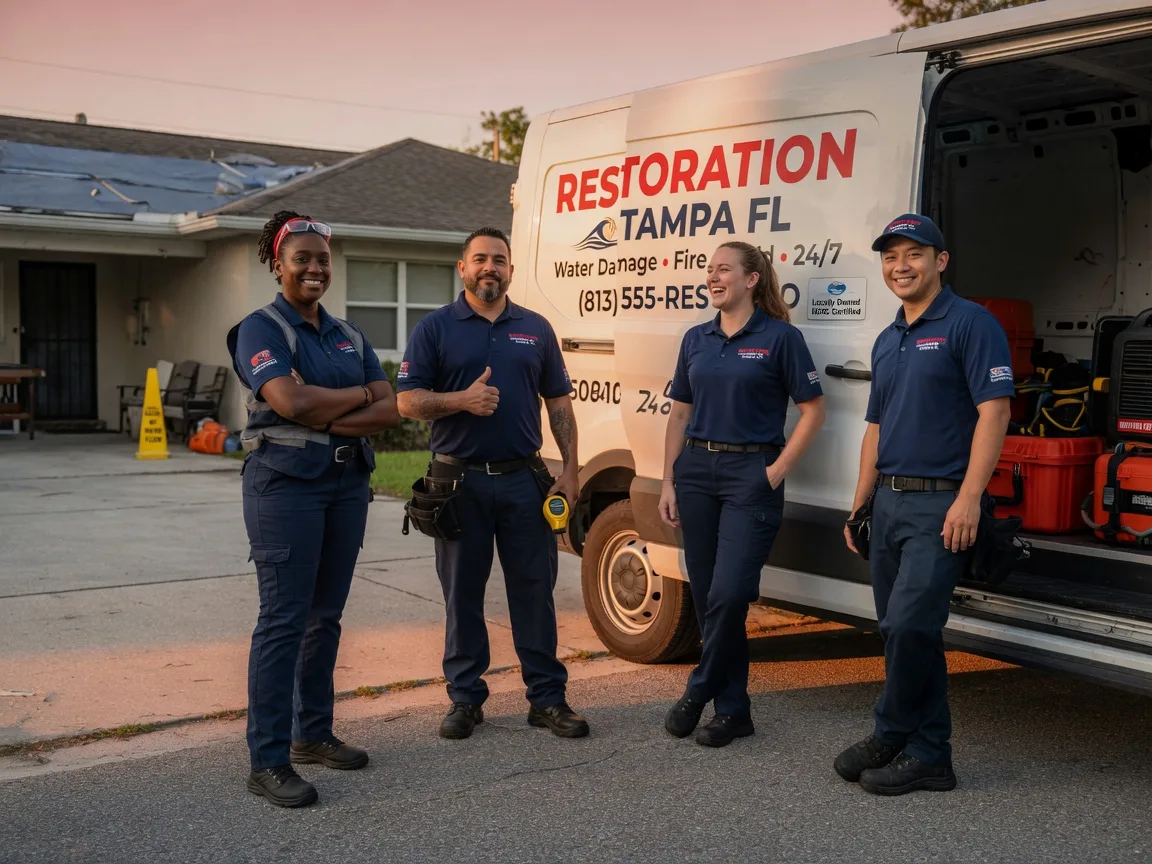 Water Damage Restoration company in Harrisburg, SD